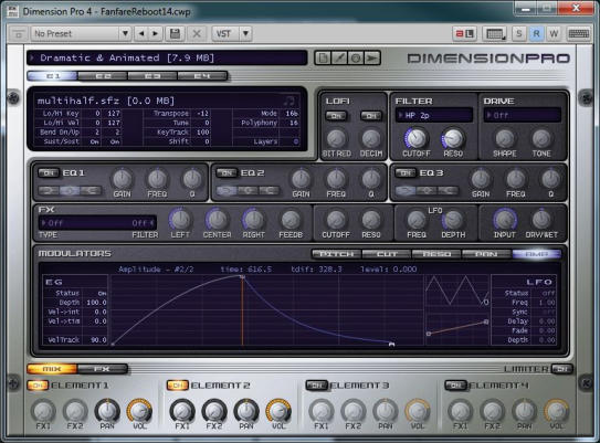Dimension Pro Software Synth